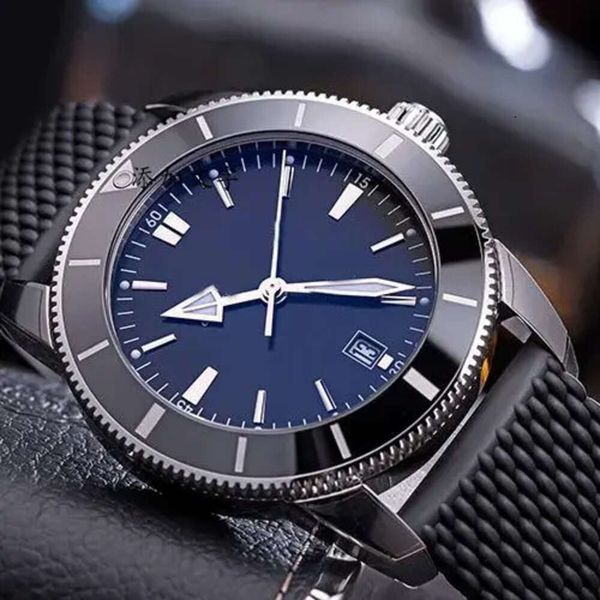 grade aaa breit super-ocean stainless steel rotating bezel mens watch automatic mechanical rubber band watch luminous wristwatches, Slivery;black
grade aaa breit super-ocean stainless steel rotating bezel mens watch automatic mechanical rubber band watch luminous wristwatches, Slivery;black