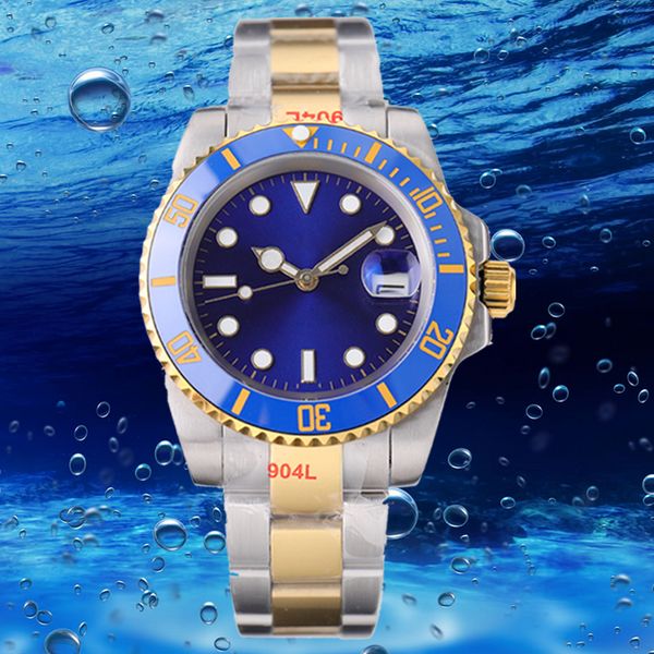 mens automatic mechanical watches submarine calendar typ sapphire glass 40mm stainless steel clasp montre de luxe super luminous waterproof, Slivery;brown
mens automatic mechanical watches submarine calendar typ sapphire glass 40mm stainless steel clasp montre de luxe super luminous waterproof, Slivery;brown
