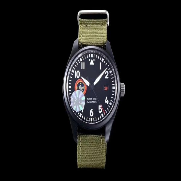 40mm limited edition men watch navy military nato strap sapphire black ceramic case wristwatch waterproof automatic 327001 327002 320b, Slivery;brown
40mm limited edition men watch navy military nato strap sapphire black ceramic case wristwatch waterproof automatic 327001 327002 320b, Slivery;brown