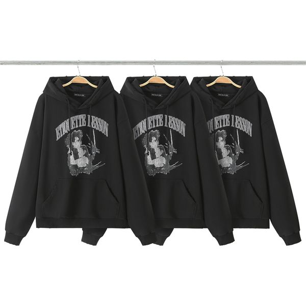 2023fw hoodie men women 1 heavy fabric hooded pullovers, Black;brown
2023fw hoodie men women 1 heavy fabric hooded pullovers, Black;brown