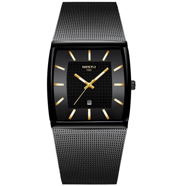nibosi men watch rectangle black gold stainless steel waterproof luxury quartz watch waterproof analog relogio masculino warcges308t, Slivery;brown
nibosi men watch rectangle black gold stainless steel waterproof luxury quartz watch waterproof analog relogio masculino warcges308t, Slivery;brown