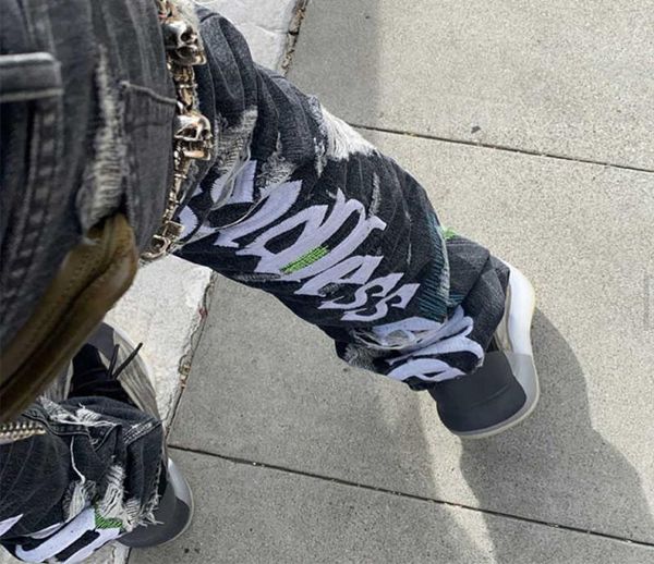 asap rocky high street english embroidery holes ragged black jeans knife cut pants men4855431, Blue
asap rocky high street english embroidery holes ragged black jeans knife cut pants men4855431, Blue