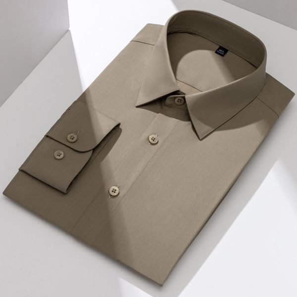 men's dress shirts men's bamboo-fiber stretchy silky solid dress shirt without pocket long sleeve standard-fit wrinkle business cl, White;black
men's dress shirts men's bamboo-fiber stretchy silky solid dress shirt without pocket long sleeve standard-fit wrinkle business cl, White;black