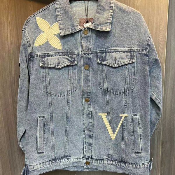 mens denim jacket embroidered cardigan coat v designer varsity jackets winter warm shirt men women oversize baseball uniform, Black;brown
mens denim jacket embroidered cardigan coat v designer varsity jackets winter warm shirt men women oversize baseball uniform, Black;brown