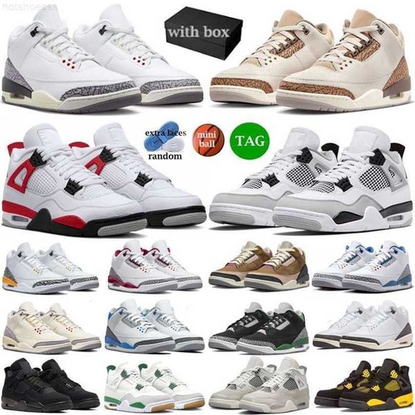 4s with box basketball shoes men jumpman 4 white cement fire red palomino racer blue dark mocha military black pine green black cat trainers
4s with box basketball shoes men jumpman 4 white cement fire red palomino racer blue dark mocha military black pine green black cat trainers