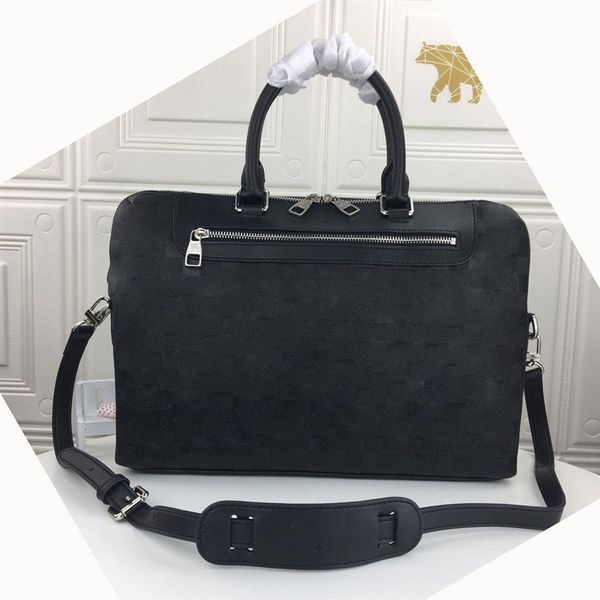 7a quality designer fashion luxury single zipper briefcase men shoulderbag women wallet men's and women's black leather 265e
7a quality designer fashion luxury single zipper briefcase men shoulderbag women wallet men's and women's black leather 265e