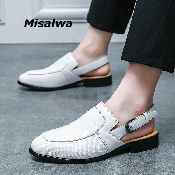 dress shoes misalwa summer men office loafers white large size sandals men european patent leather personalized buckle dress shoes for men 2, Black
dress shoes misalwa summer men office loafers white large size sandals men european patent leather personalized buckle dress shoes for men 2, Black