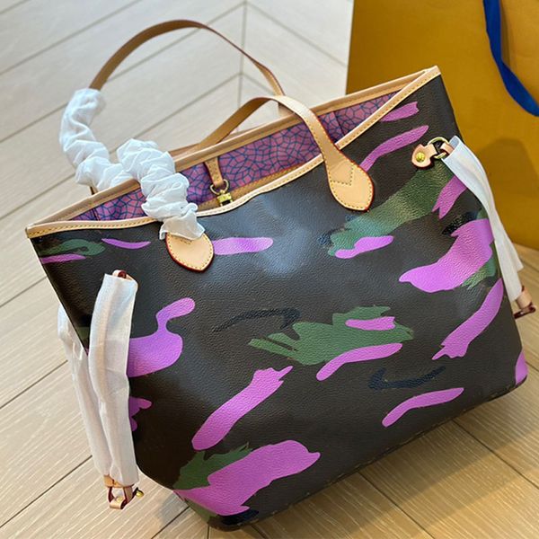 camouflage shopping bag shoulder handbag large capacity tote bags classic letter printing decoration interior zipper pocket wallet travel sh
camouflage shopping bag shoulder handbag large capacity tote bags classic letter printing decoration interior zipper pocket wallet travel sh