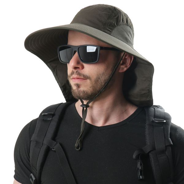 berets summer men outdoor sun protection and anti splashing women shading ultraviolet fisherman hats shawl cap 230823, Blue;gray
berets summer men outdoor sun protection and anti splashing women shading ultraviolet fisherman hats shawl cap 230823, Blue;gray