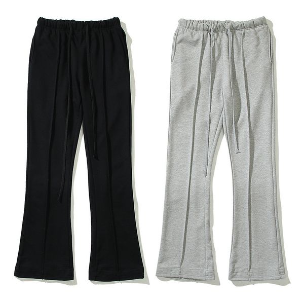 men's pants straight casual trousers cotton flared sweatpants for men and women 230824, Black
men's pants straight casual trousers cotton flared sweatpants for men and women 230824, Black