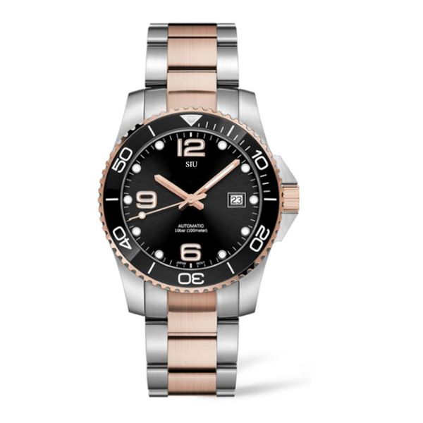 designer men's watches mechanical automatic movement watch stainless steel strap man sport wristwatches reloj hombre284v, Slivery;brown
designer men's watches mechanical automatic movement watch stainless steel strap man sport wristwatches reloj hombre284v, Slivery;brown