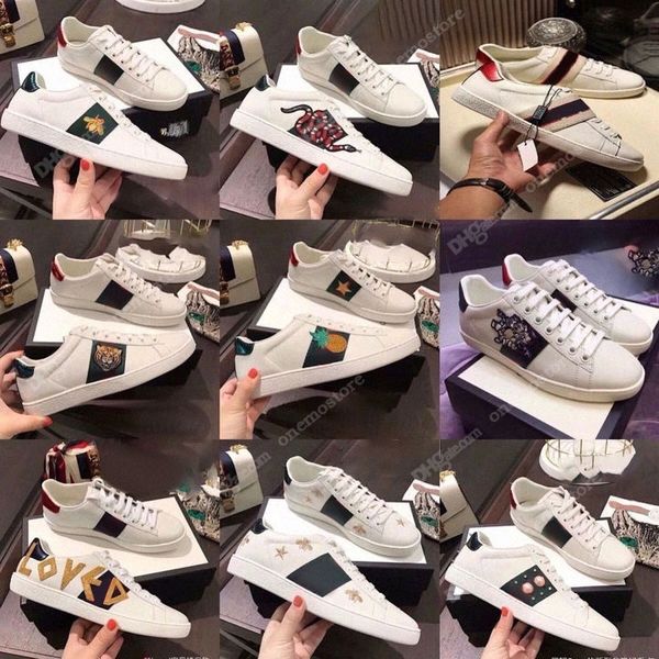 luxury designer bee ace outdoor shoes mens womens cartoons casual shoe bees tigers flowers genuine leather snake embroidery stripes classic
luxury designer bee ace outdoor shoes mens womens cartoons casual shoe bees tigers flowers genuine leather snake embroidery stripes classic