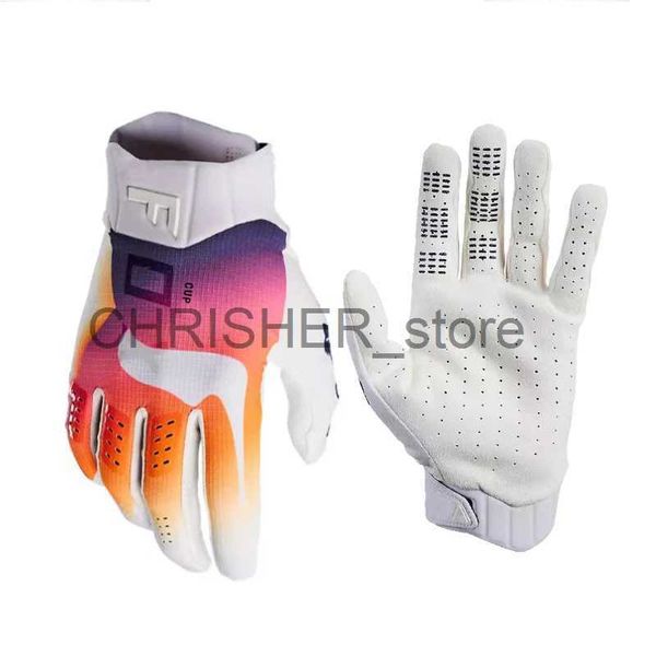 Image of Cycling Gloves Fashion Men Sports Riding Bike Motocross Gloves Motorcycle Accessories MX MTB ATV Off Road Gloves winter gant moto cross Glove x0824 x0823