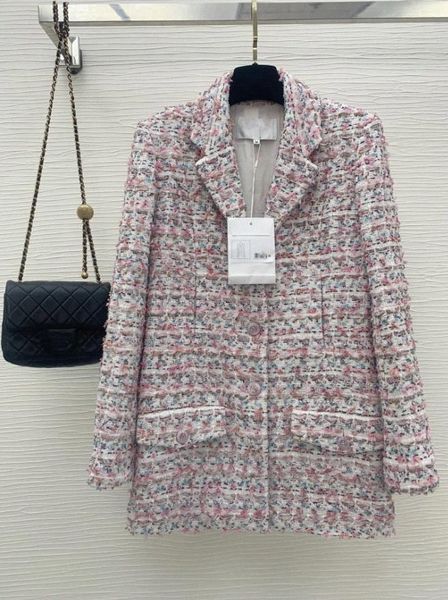 women' stweed jacket jacket fashion hand-woven with coarse flowers high version metal tweed coat leisure spring long style coat women h, Black;brown
women' stweed jacket jacket fashion hand-woven with coarse flowers high version metal tweed coat leisure spring long style coat women h, Black;brown