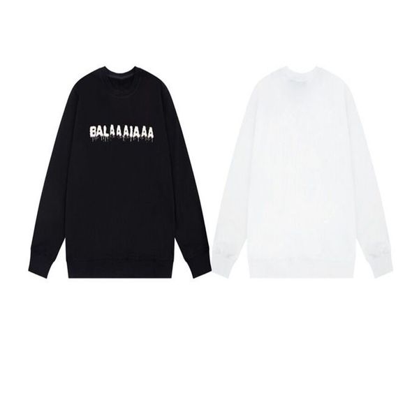 2023 autumn/winter new pure cotton letter printing sweatshirt fashion trend round neck plate style w10-313, Black;brown
2023 autumn/winter new pure cotton letter printing sweatshirt fashion trend round neck plate style w10-313, Black;brown