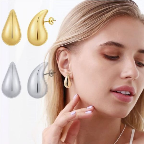 charm chunky drop earrings lightweight waterdrop hollow open hoops hypoallergenic gold plated fine jewelry for women girls 230823, Golden
charm chunky drop earrings lightweight waterdrop hollow open hoops hypoallergenic gold plated fine jewelry for women girls 230823, Golden