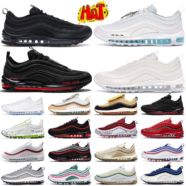 97 men women running shoes 97s designer mens trainers triple black white jesus sean wotherspoon bred undefeated men women outdoor sport snea
97 men women running shoes 97s designer mens trainers triple black white jesus sean wotherspoon bred undefeated men women outdoor sport snea