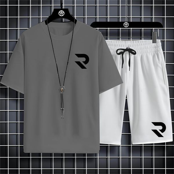 men's tracksuits four seasons outdoor sports men's crewneck tshirt beach shorts set creative alphabet 2d print youth trend comfort, Gray
men's tracksuits four seasons outdoor sports men's crewneck tshirt beach shorts set creative alphabet 2d print youth trend comfort, Gray