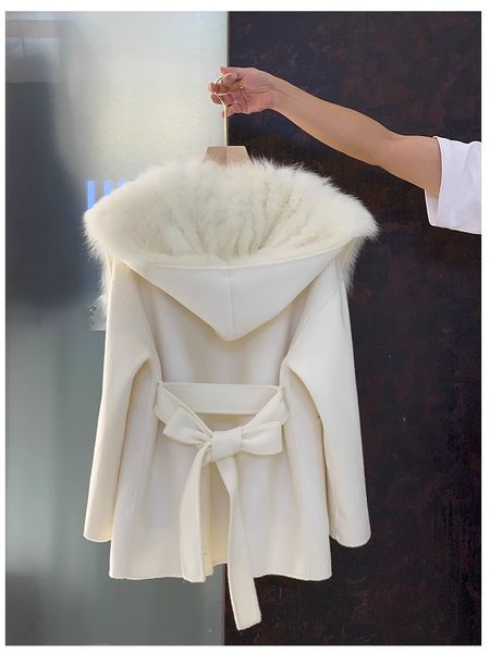 womens fur faux oftbuy autumn winter women woolen jacket real lining coat hooded cashmere warmful liner belt 230824, Black
womens fur faux oftbuy autumn winter women woolen jacket real lining coat hooded cashmere warmful liner belt 230824, Black
