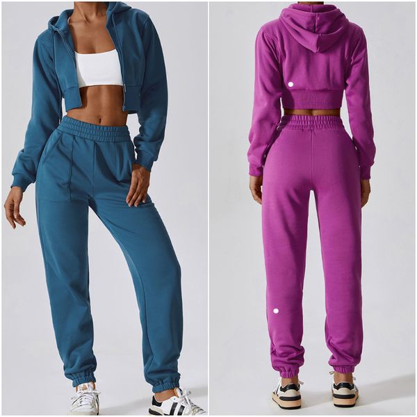 ll womens yoga outfit hooded +trousers long sleeve jackets long pant excerise sport gym running trainer casual elastic sportwear hoodies
ll womens yoga outfit hooded +trousers long sleeve jackets long pant excerise sport gym running trainer casual elastic sportwear hoodies