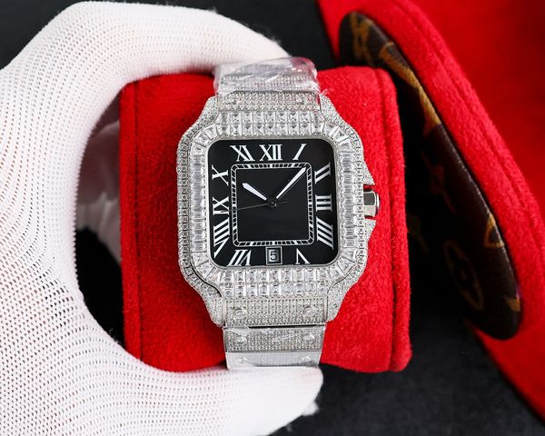 high-end watches, zircon, moissanite watches, swiss movement, waterproof 50m, handmade and customizable styles.c4, Slivery;black
high-end watches, zircon, moissanite watches, swiss movement, waterproof 50m, handmade and customizable styles.c4, Slivery;black