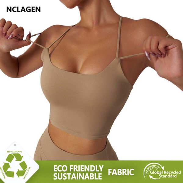 set nclagen yoga sport bras women high support removable chest pad back cross fitness underwear eco friendly sustainable crop top
set nclagen yoga sport bras women high support removable chest pad back cross fitness underwear eco friendly sustainable crop top