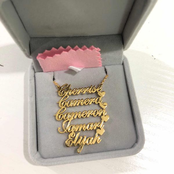 pendant necklaces personalized heart with 5 name family jewelry stainless steel rose custom letter nameplate necklace mom gifts 230825, Silver
pendant necklaces personalized heart with 5 name family jewelry stainless steel rose custom letter nameplate necklace mom gifts 230825, Silver