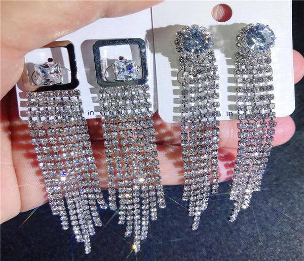 bling shine full crystal rhinestone claw chain diamond exaggerated earrings boutique wholes ps15538667420, Silver
bling shine full crystal rhinestone claw chain diamond exaggerated earrings boutique wholes ps15538667420, Silver