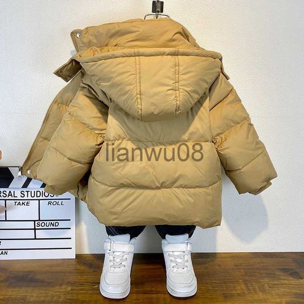 down coat winter new style boys' down jacket 310 years old children's solid hooded medium length coat thickened warm cotton padded, Blue;gray
down coat winter new style boys' down jacket 310 years old children's solid hooded medium length coat thickened warm cotton padded, Blue;gray