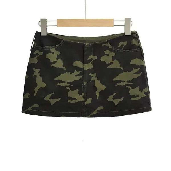 american ins skirts summer girl low waist camouflage skirt female slim fit bag anti revealing short a line, Black
american ins skirts summer girl low waist camouflage skirt female slim fit bag anti revealing short a line, Black