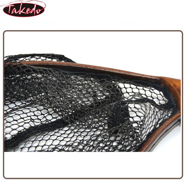 accessories takedo tkl003 soft rubber mesh trout scoop net waterproof cinnamomum camphora wooden handle fly fishing landing net for fishing
accessories takedo tkl003 soft rubber mesh trout scoop net waterproof cinnamomum camphora wooden handle fly fishing landing net for fishing