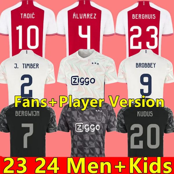 tadic 23 24 soccer jerseys kid kit home bassey berghuis third black bergwijn cruyff away retro football shirts fan player version, Black;yellow
tadic 23 24 soccer jerseys kid kit home bassey berghuis third black bergwijn cruyff away retro football shirts fan player version, Black;yellow