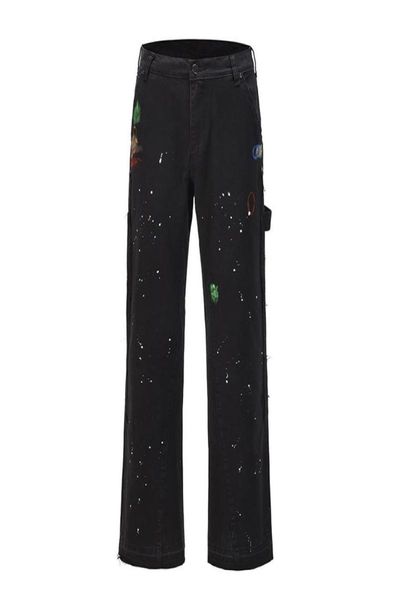 graffiti ink painted wide leg flare pants mens streetwear straight casual jeans harajuku washed retro loose denim trousers1321119, Blue
graffiti ink painted wide leg flare pants mens streetwear straight casual jeans harajuku washed retro loose denim trousers1321119, Blue
