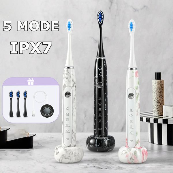 toothbrush portable sonic adult's electric toothbrush 5 modes 2 mins smart timer rechargeble teeth apparatus 4 hours fast charge ipx7 2
toothbrush portable sonic adult's electric toothbrush 5 modes 2 mins smart timer rechargeble teeth apparatus 4 hours fast charge ipx7 2