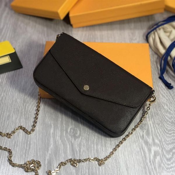 5a designer luxurys bag favorite multi accessories 3 pcs set women wallets holders crossbody purse bags handbags flowers shoulder 2825, Red;black
5a designer luxurys bag favorite multi accessories 3 pcs set women wallets holders crossbody purse bags handbags flowers shoulder 2825, Red;black