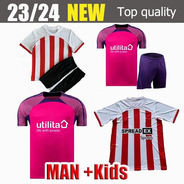 23 24 sunderland soccer jerseys stewart simms roberts amad clarke dajaku embleton evans o'nien football shirt pritchard mens kids kit h, Black;yellow
23 24 sunderland soccer jerseys stewart simms roberts amad clarke dajaku embleton evans o'nien football shirt pritchard mens kids kit h, Black;yellow