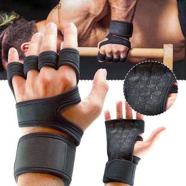 1 pair weightlifting training gloves for men women breathable non-slip cycling fitness hand wrist palm protector workout gloves q230825, Black
1 pair weightlifting training gloves for men women breathable non-slip cycling fitness hand wrist palm protector workout gloves q230825, Black