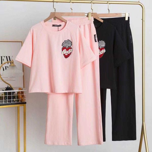 women tshirt pants suit d 23 g designer tracksuit casual short sleeved t-shirt hand-embroidered oversize sweatshirt sweatpants two piece set, Gray
women tshirt pants suit d 23 g designer tracksuit casual short sleeved t-shirt hand-embroidered oversize sweatshirt sweatpants two piece set, Gray