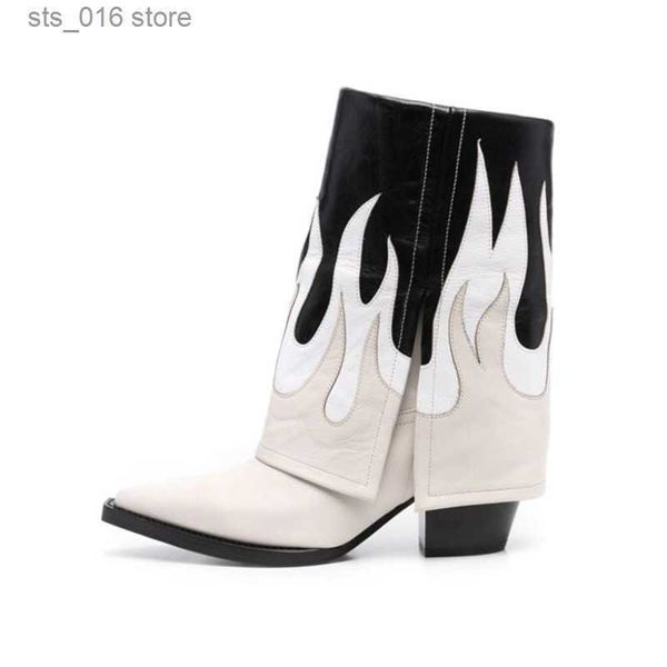 boots 2021 women's autumn and winter new fashion wild leather flower ankle boots white stitching thick heel pointed boots t230824, Black
boots 2021 women's autumn and winter new fashion wild leather flower ankle boots white stitching thick heel pointed boots t230824, Black