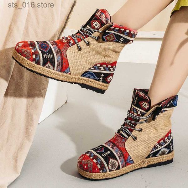 boots ankle boots for women patchwork women boots embroider lace up light breathable cotton linen design women's casual shoes botines t, Black
boots ankle boots for women patchwork women boots embroider lace up light breathable cotton linen design women's casual shoes botines t, Black