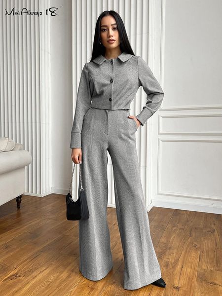 women's two piece pants mnealways18 woolen gray office 2 pieces sets wide legs autumn 2023 ladies shirts outfits warm 230824, White
women's two piece pants mnealways18 woolen gray office 2 pieces sets wide legs autumn 2023 ladies shirts outfits warm 230824, White