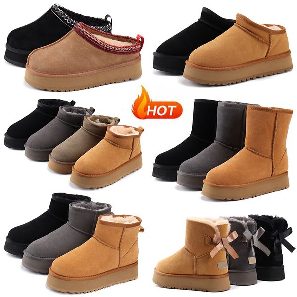 Australia ultra mini boot designer boots for women tasman slippers tazz slipper platform booties khaki pink black grey winter sonw fur shoes womens outdoor sneakers, Item#9
Australia ultra mini boot designer boots for women tasman slippers tazz slipper platform booties khaki pink black grey winter sonw fur shoes womens outdoor sneakers, Item#9