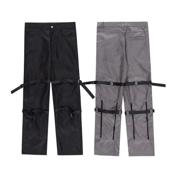 cargo pants back zipper knee sashes gray and black color for male straight baggy casual waterproof trousers260u, Black;brown
cargo pants back zipper knee sashes gray and black color for male straight baggy casual waterproof trousers260u, Black;brown