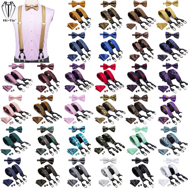 other drop jacquard silk mens braces bowtie hanky cufflinks set adjustable suspender bow wholesale for male wedding business 230824, Blue;slivery
other drop jacquard silk mens braces bowtie hanky cufflinks set adjustable suspender bow wholesale for male wedding business 230824, Blue;slivery