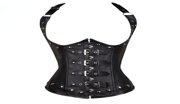 black women039s punk style spiral steel boned waist trainer cincher shaper faux leather corset underbust for party costumes 8251534546, Black;white
black women039s punk style spiral steel boned waist trainer cincher shaper faux leather corset underbust for party costumes 8251534546, Black;white