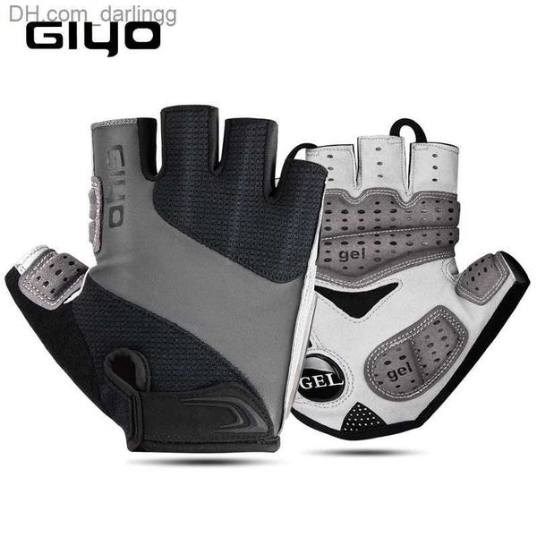 giyo bicycle gloves half finger outdoor sports gloves for men women gel pad breathable mtb road racing riding cycling gloves dh q230825, Black
giyo bicycle gloves half finger outdoor sports gloves for men women gel pad breathable mtb road racing riding cycling gloves dh q230825, Black