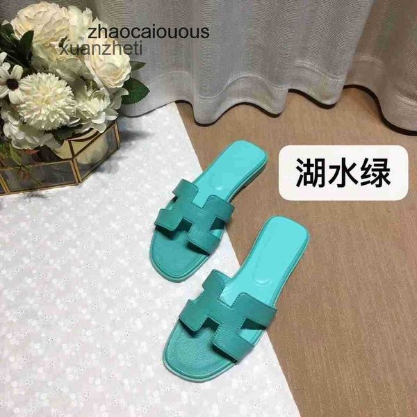 versatile leatbear oran higversion designer women's slippers shoes slipper sandal h-tow color matching wearing flat bottomed beacleisur
versatile leatbear oran higversion designer women's slippers shoes slipper sandal h-tow color matching wearing flat bottomed beacleisur