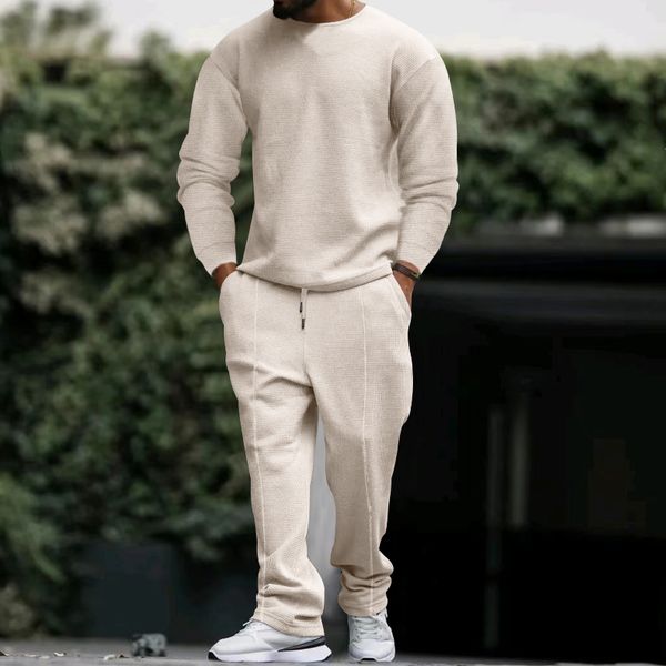 mens tracksuits spring and autumn trend allmatch american street simple sports solid color casual round neck sweater suit 230824, Gray
mens tracksuits spring and autumn trend allmatch american street simple sports solid color casual round neck sweater suit 230824, Gray