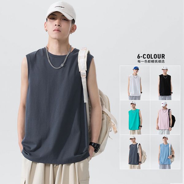 summer plus size men clothing tank black white gray singlets sleeveless men vest casual vest, White;black
summer plus size men clothing tank black white gray singlets sleeveless men vest casual vest, White;black