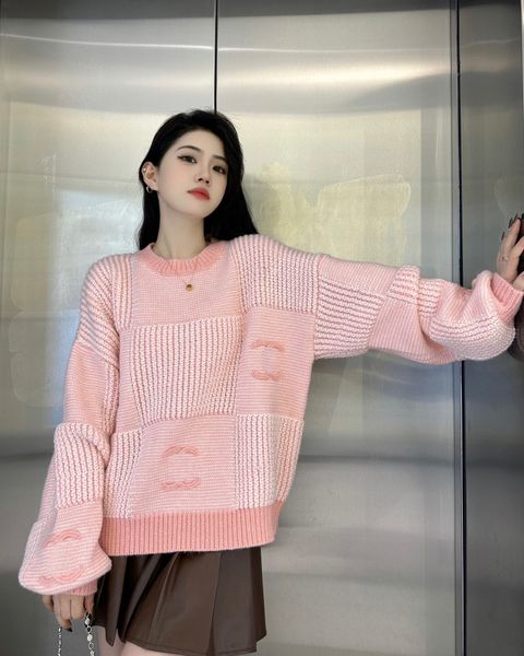 winter women sweaters pullover crewneck knitting designer for womens knitted clothing s l, White;black
winter women sweaters pullover crewneck knitting designer for womens knitted clothing s l, White;black